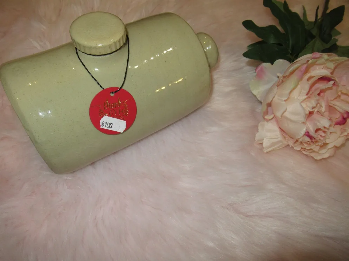 antique vintage hot water bottle cottage pub fire - Image 3