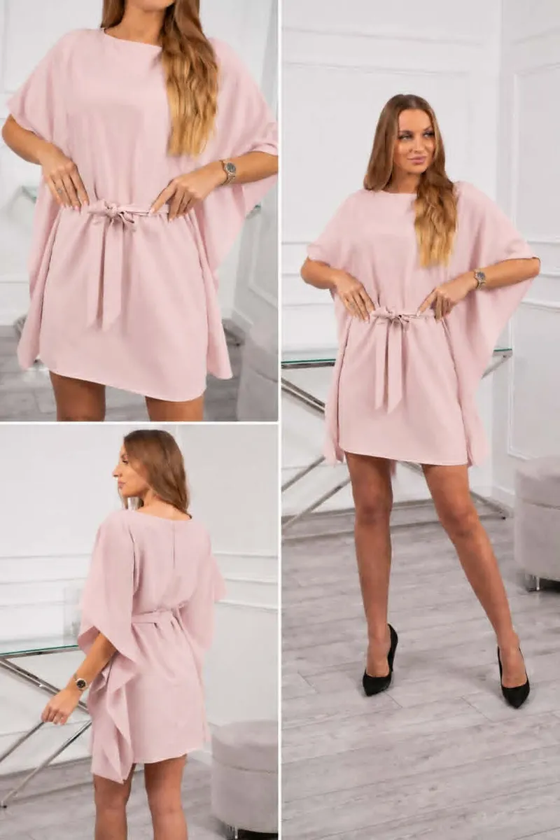 Dress batwings Oversize beige Xs-XL - Image 3