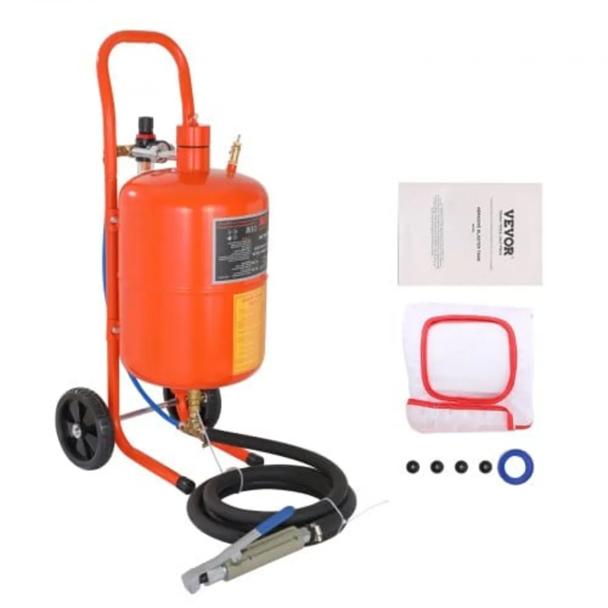18.9 L Sand Blaster 60-110 PSI High Pressure Sandb - Image 1