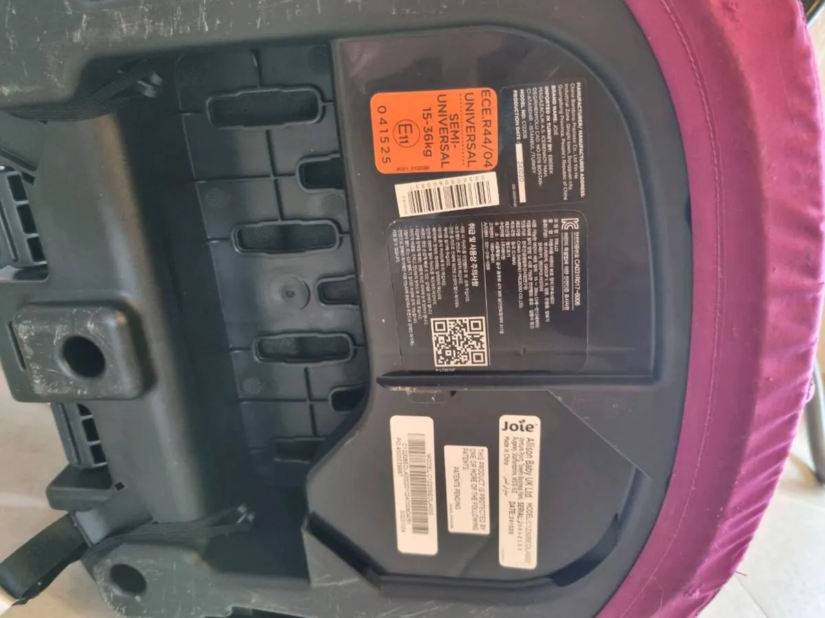Joie toddler car seat - Image 3