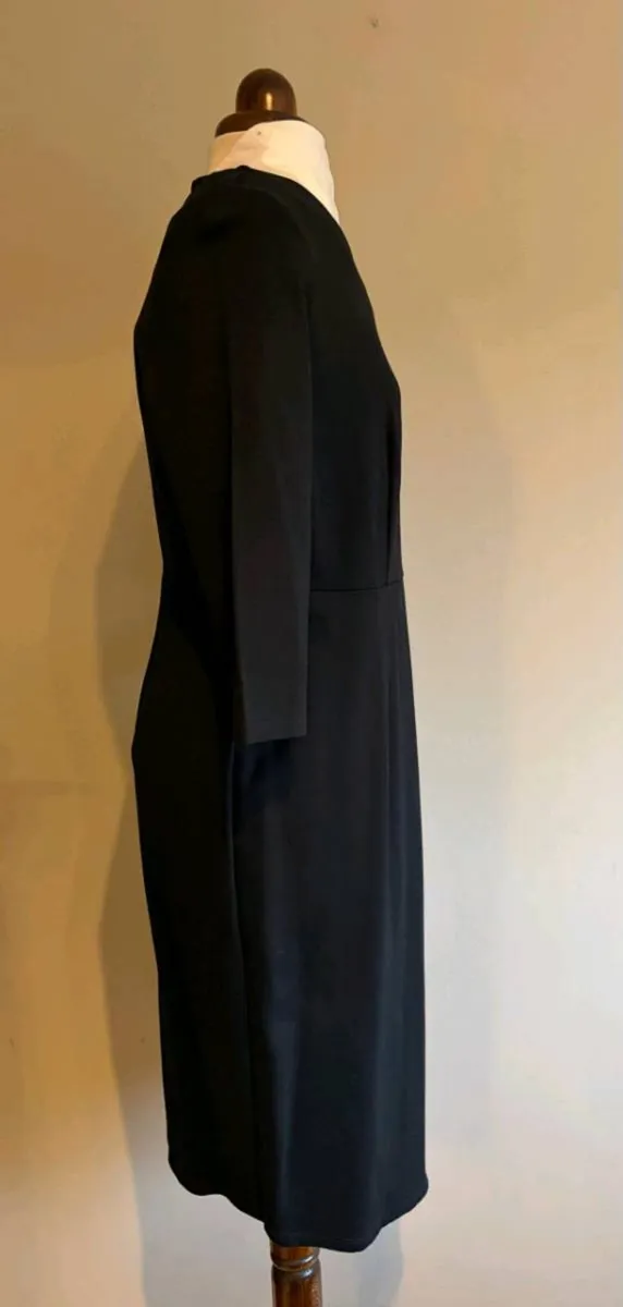 Marks & Spencers Bodycon Black Dress - Image 2