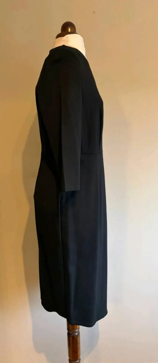 Marks & Spencers Bodycon Black Dress - Image 4