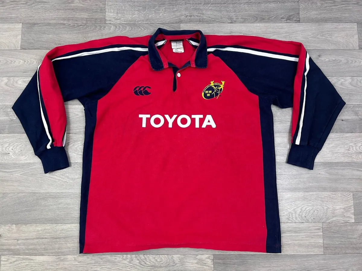 Vintage 2004 Canterbury Munster Rugby Jersey XL - Image 1