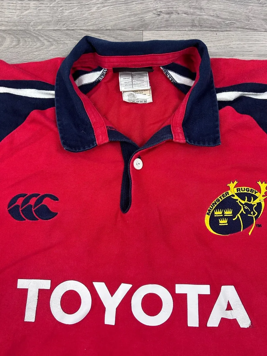 Vintage 2004 Canterbury Munster Rugby Jersey XL - Image 3