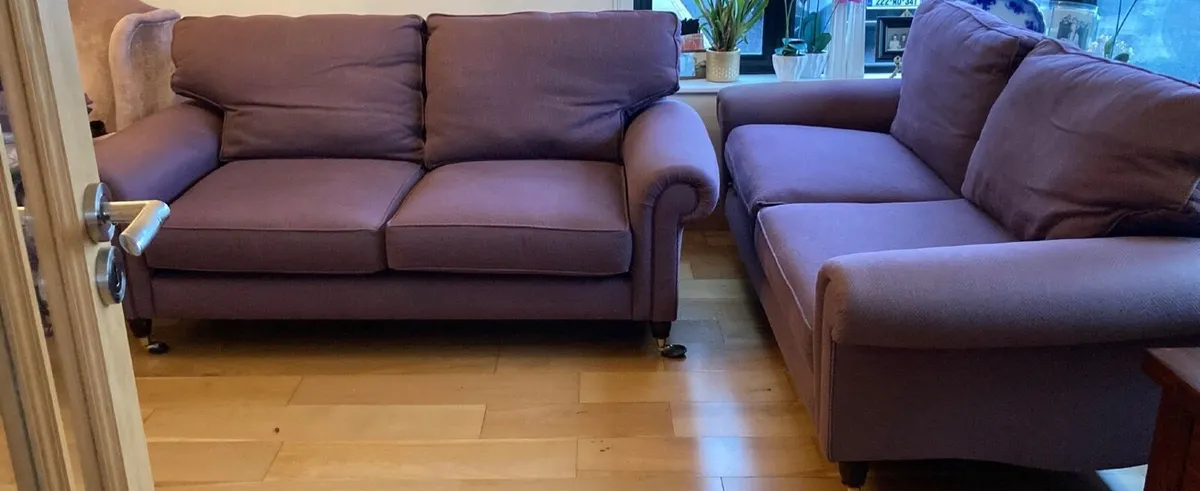 Laura Ashley 2 seater and 3 seater Couch - Image 1