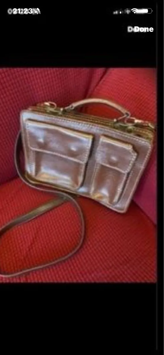 Leather Shoulder Bag - Image 1