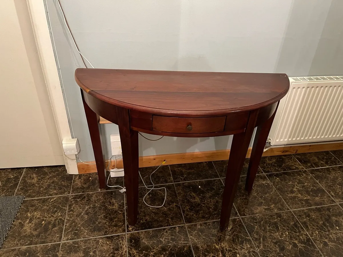 Hallway wooden table - Image 1