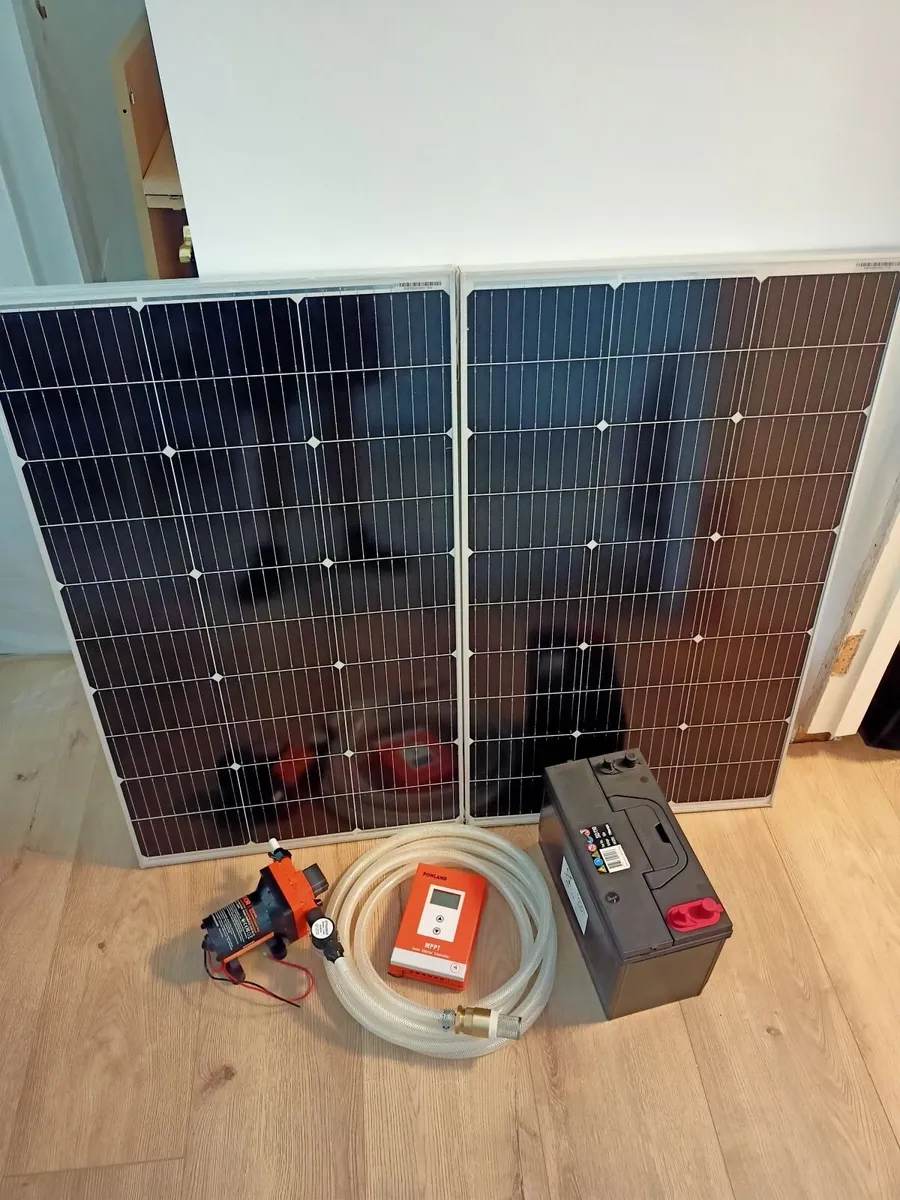 200W Complete Solar Water Pumping System - Image 3