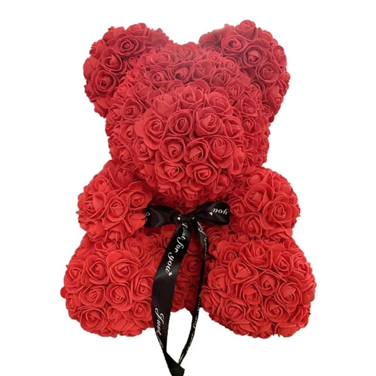 Rose bear 25 cm free packaging - Image 2