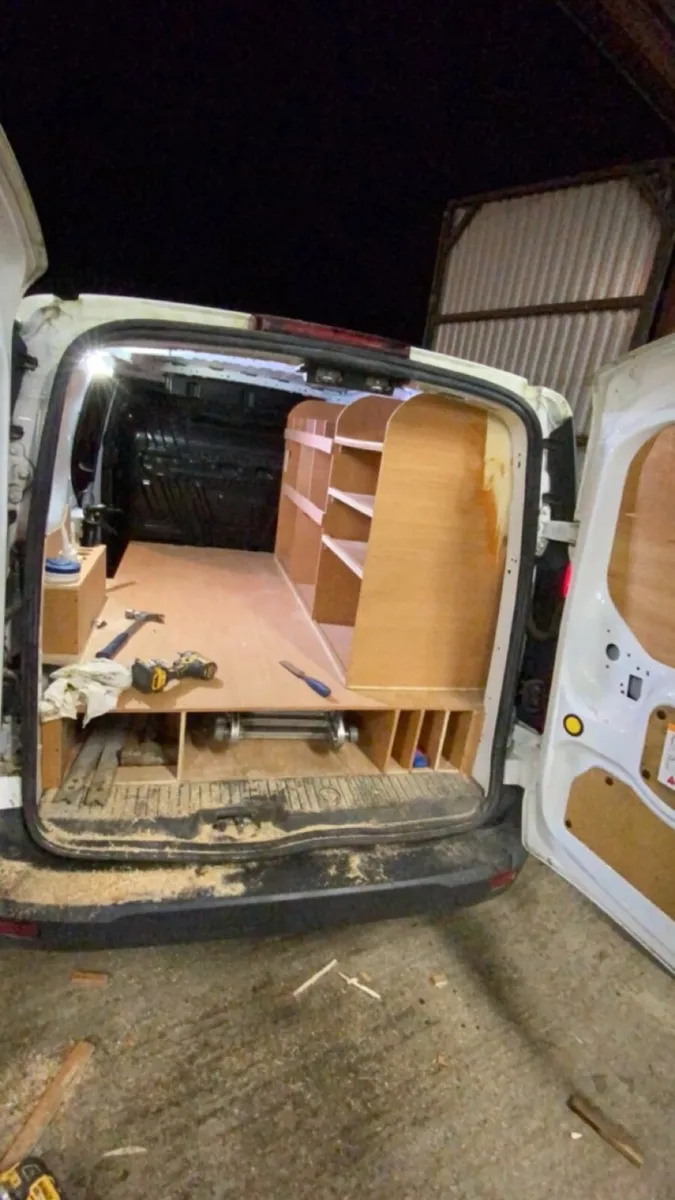Van shelving and false floor - Image 1