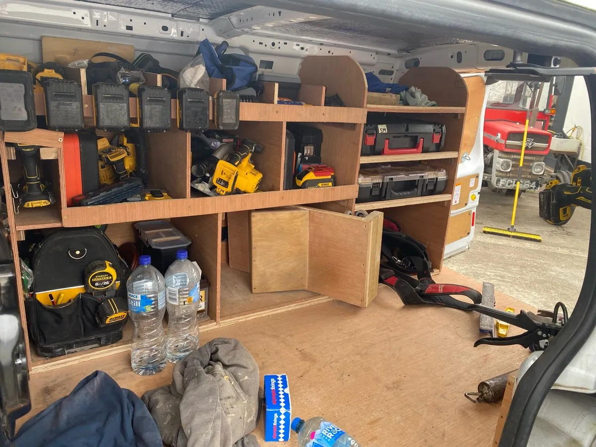 Van shelving and false floor - Image 2