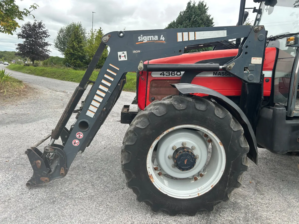 2002 Massey Ferguson 4360 with Loader - Image 3