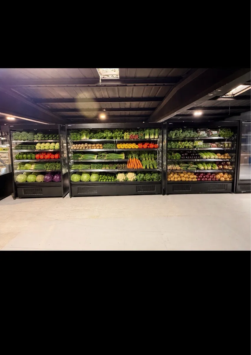 New Dairy Wall Units 2m fruit & Veg - Image 1