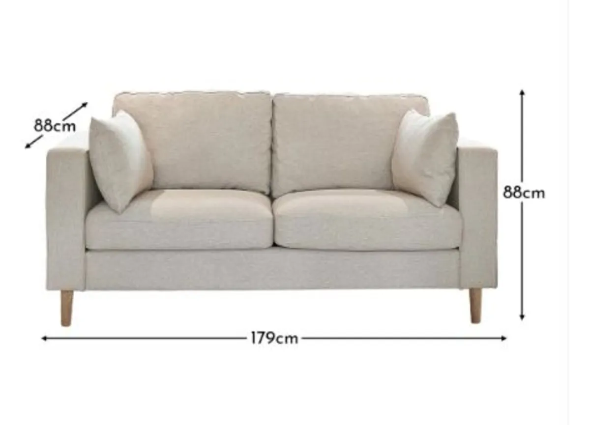 2 X @ Seater Sofa - Image 1