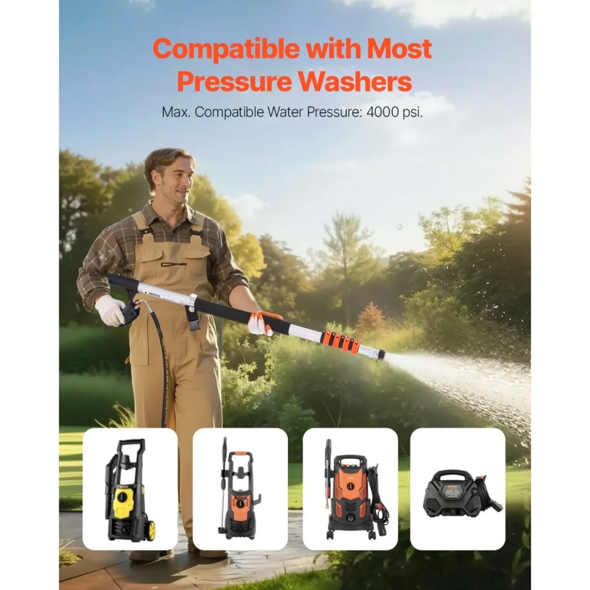 New Pressure Washer Telescoping Wand kit - Image 2
