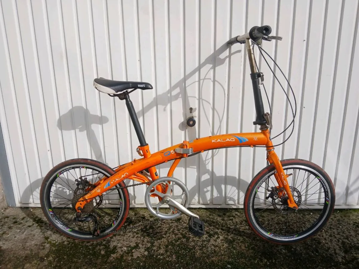2 folding bikes - Image 1