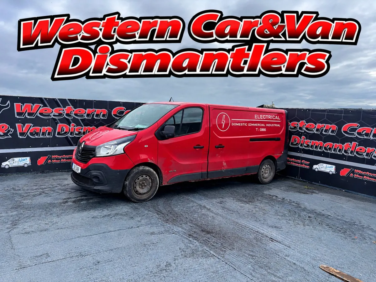 152 Renault traffic 1.6 dci for dismantling
