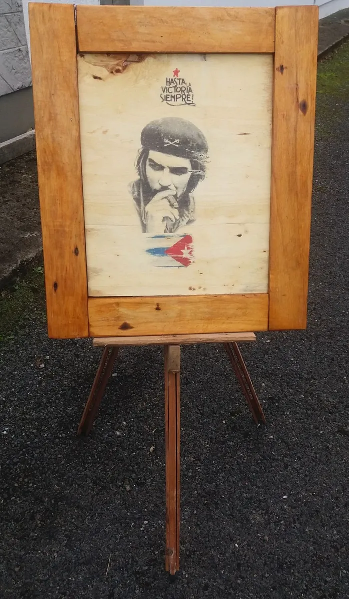 Vintage style Che Guevara Sign / Plaque with easel - Image 2