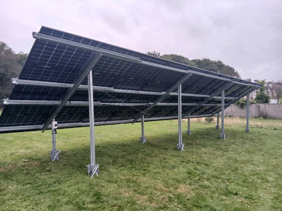 Solar Ground mounting frame for 22 panels - Image 2