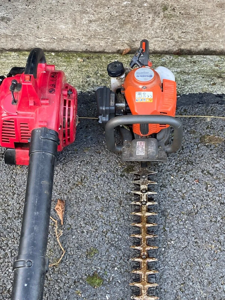 Husqvarna Hedge Trimmer & Leaf Blower - Image 1
