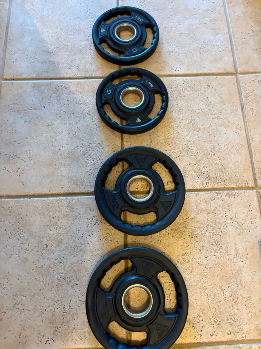 TOP OF THE RANGE OLYMPIC FULL WEIGHTS / BARS SET!! - Image 4