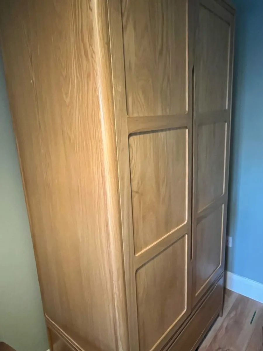 Solid Oak Wardrobe - Image 2