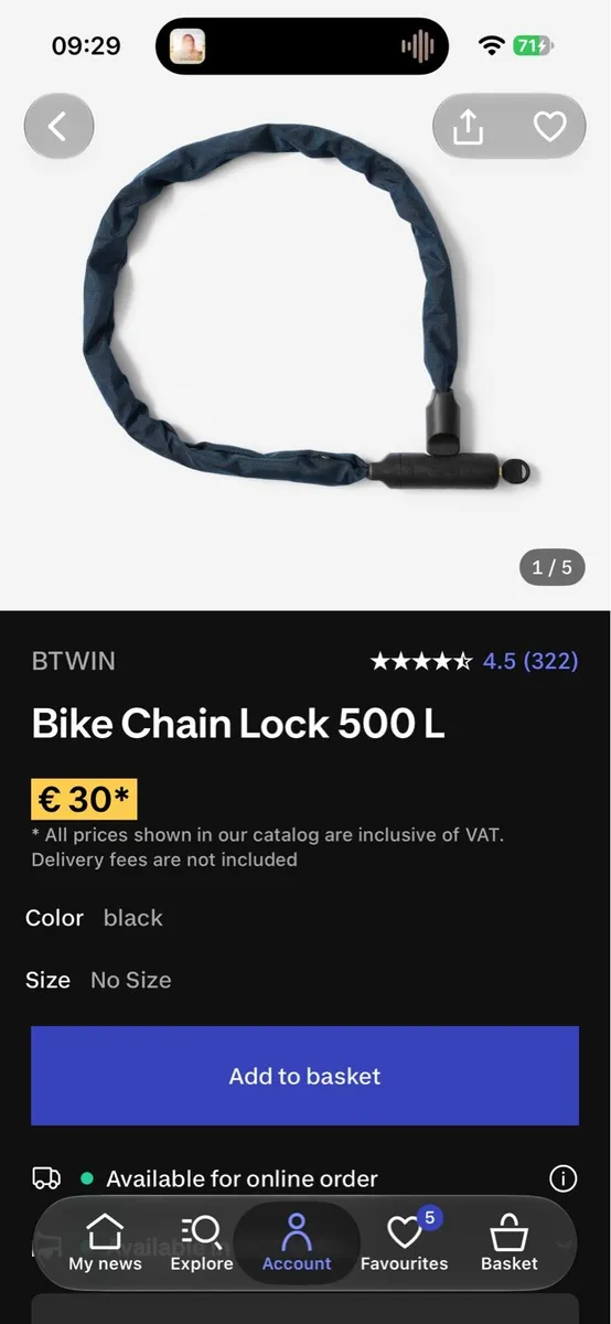 Bicycle lock - Image 1