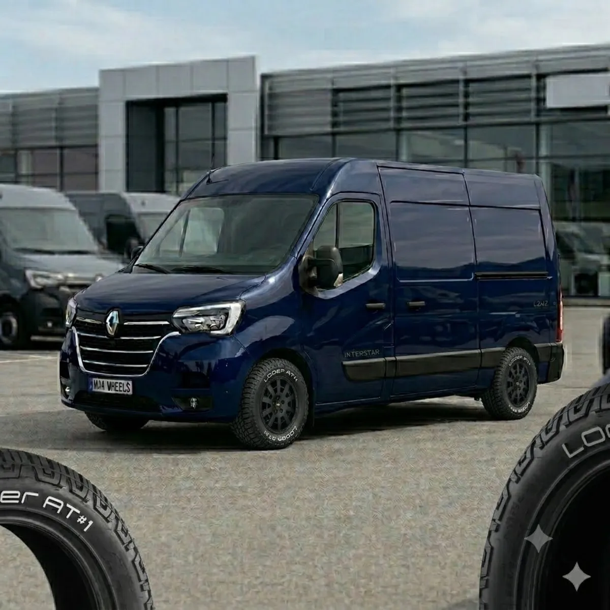 RENAULT MASTER ALLOY WHEELS - Image 3
