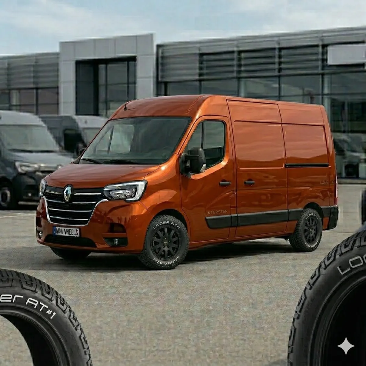 RENAULT MASTER ALLOY WHEELS - Image 4