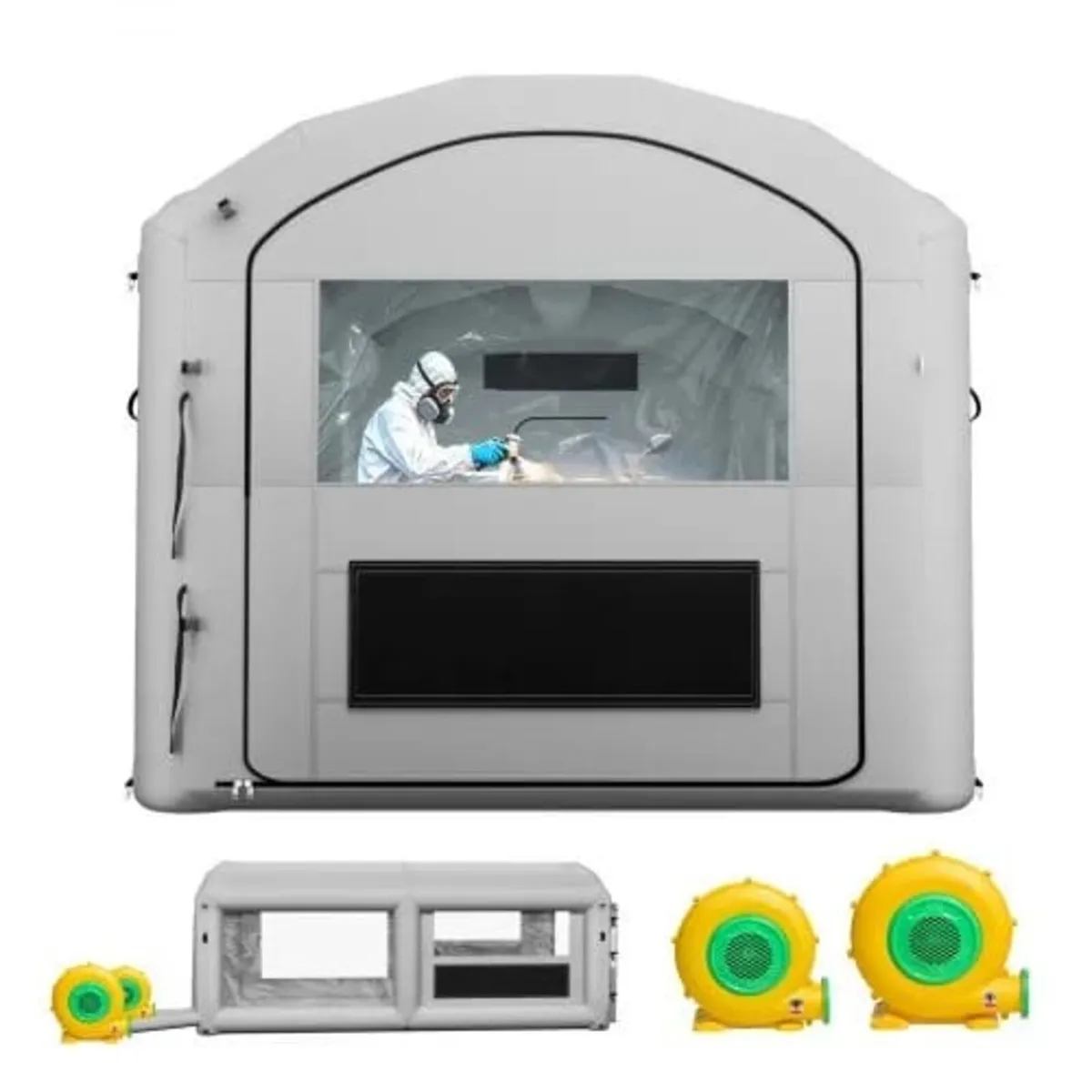 Inflatable Paint Booth, 6 x 3 x 2.5 m, Portable Sp - Image 1