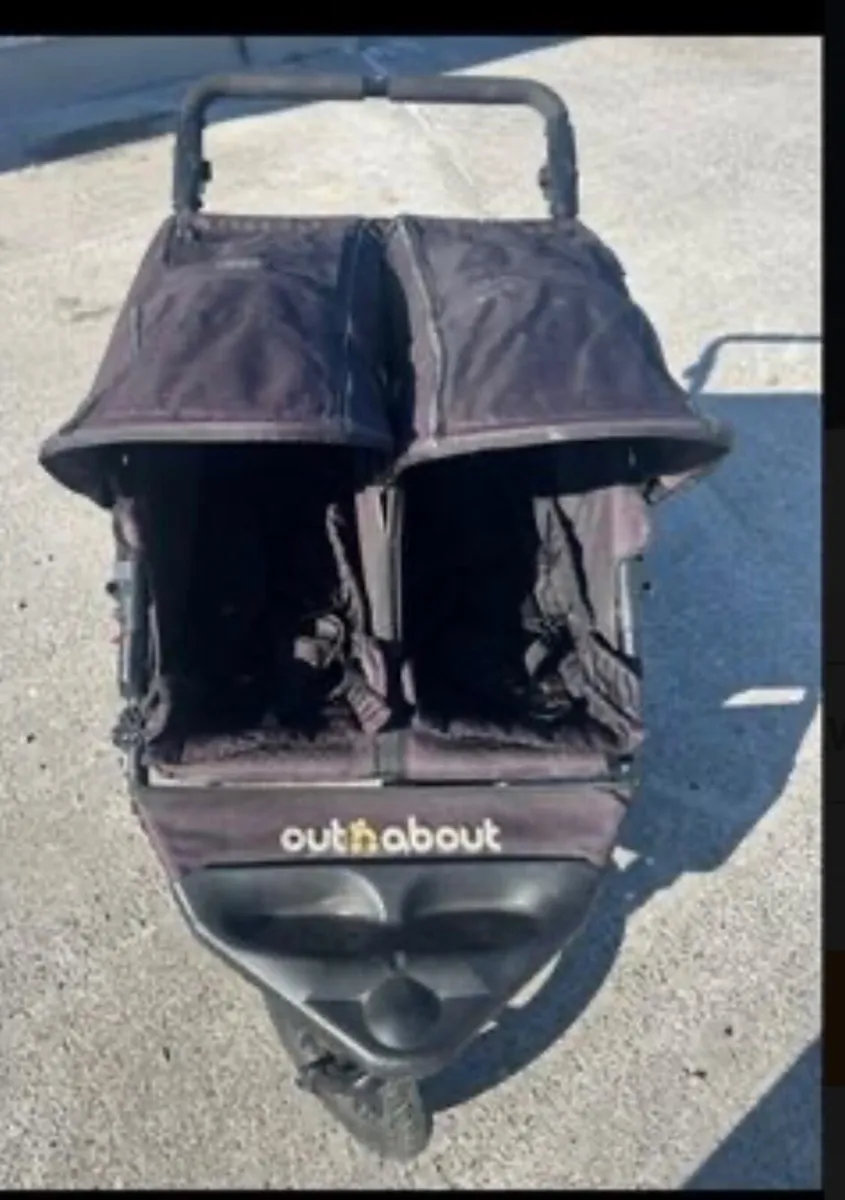 Out and about double buggy - Image 1