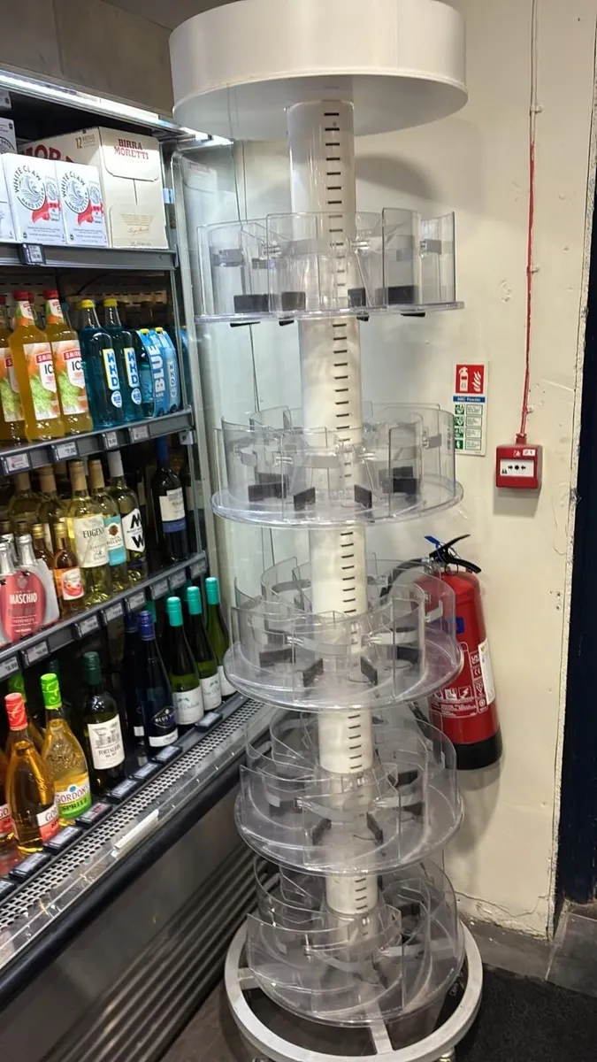 Rotating Magazine / Brochure Display Stand