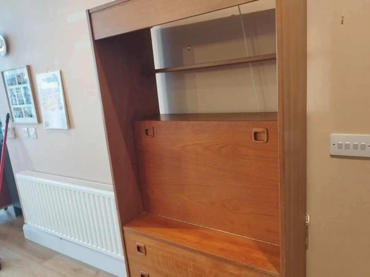 Mid Century Drinks Cabinet/ Remote Working Space - Image 3
