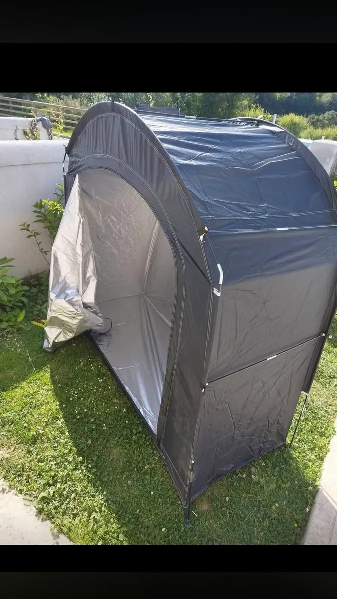 Bike tent with ventilation, portable bike shelter, - Image 3
