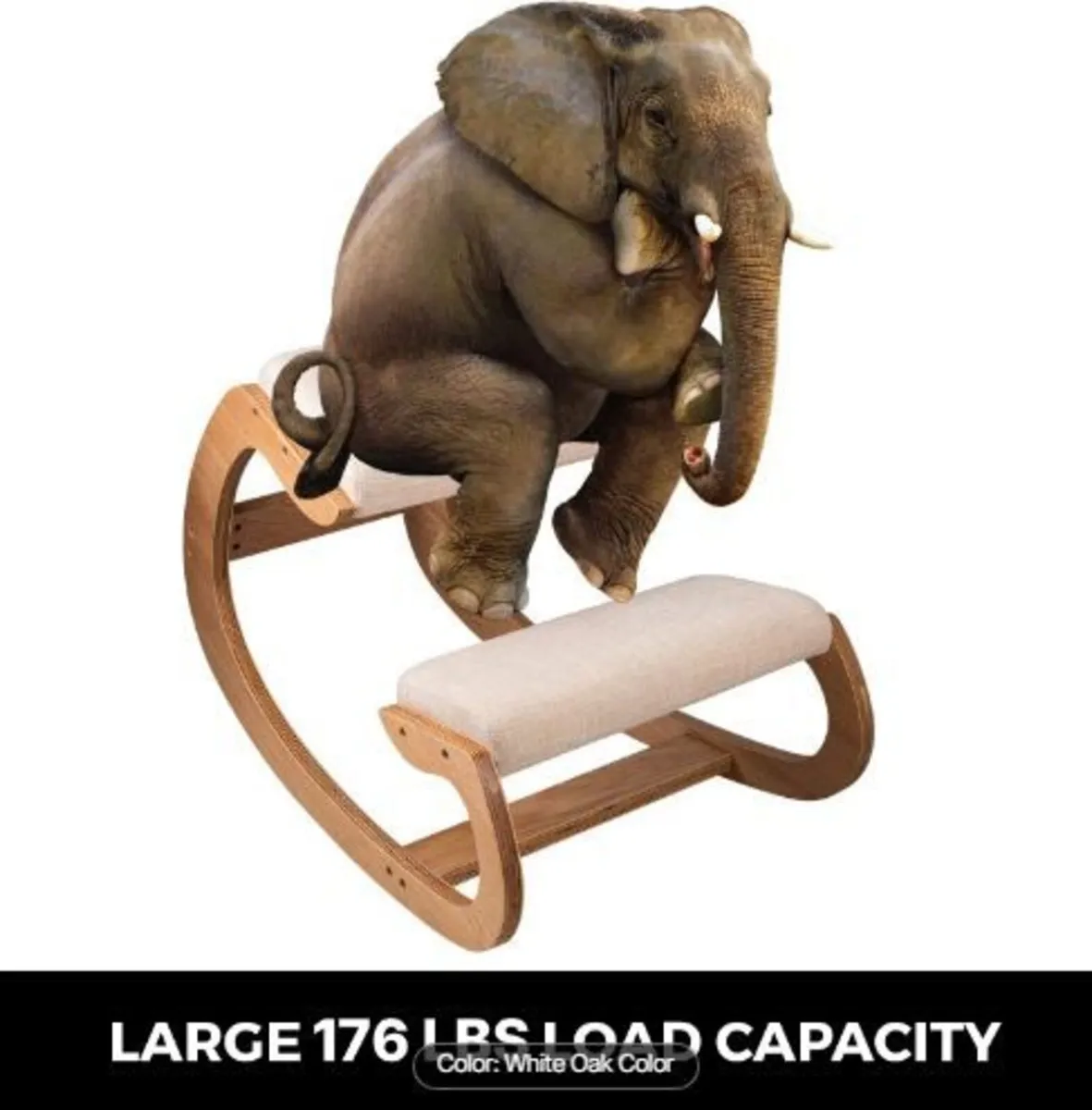 Ergonomic Kneeling Chair 99.8 kg Load - Image 2