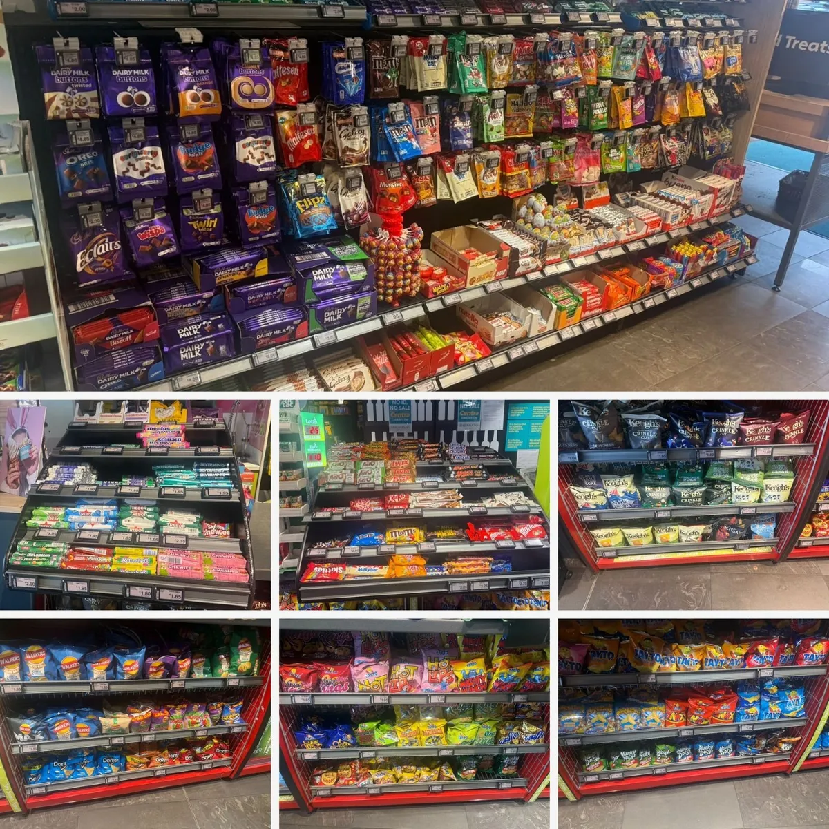 Commercial Retail Shelving / Confectionery Display