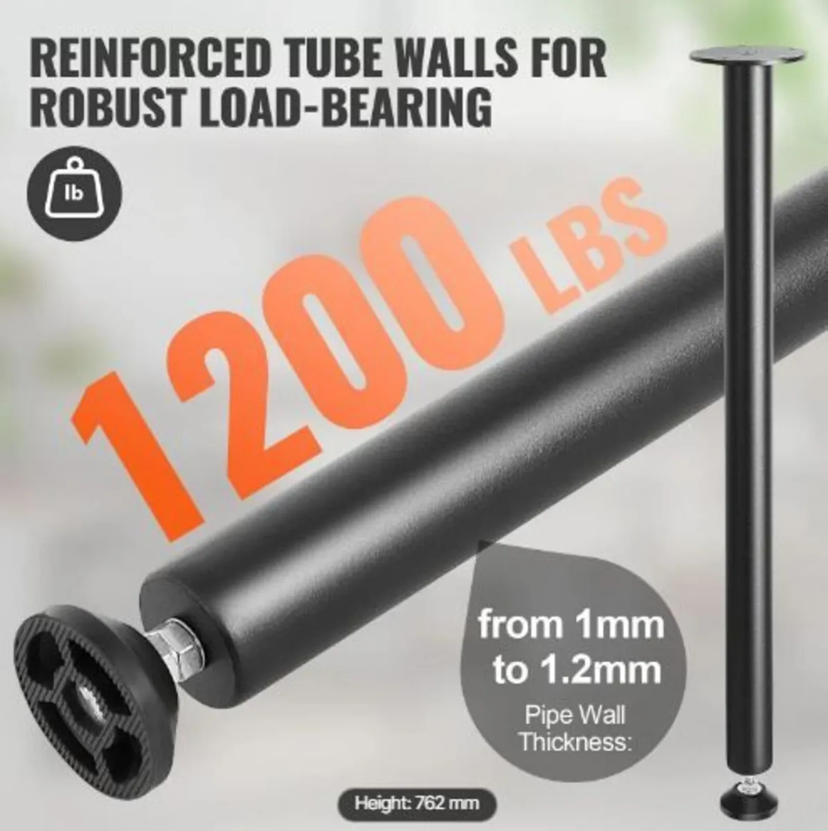 762MM Adjustable Desk Legs - Image 4