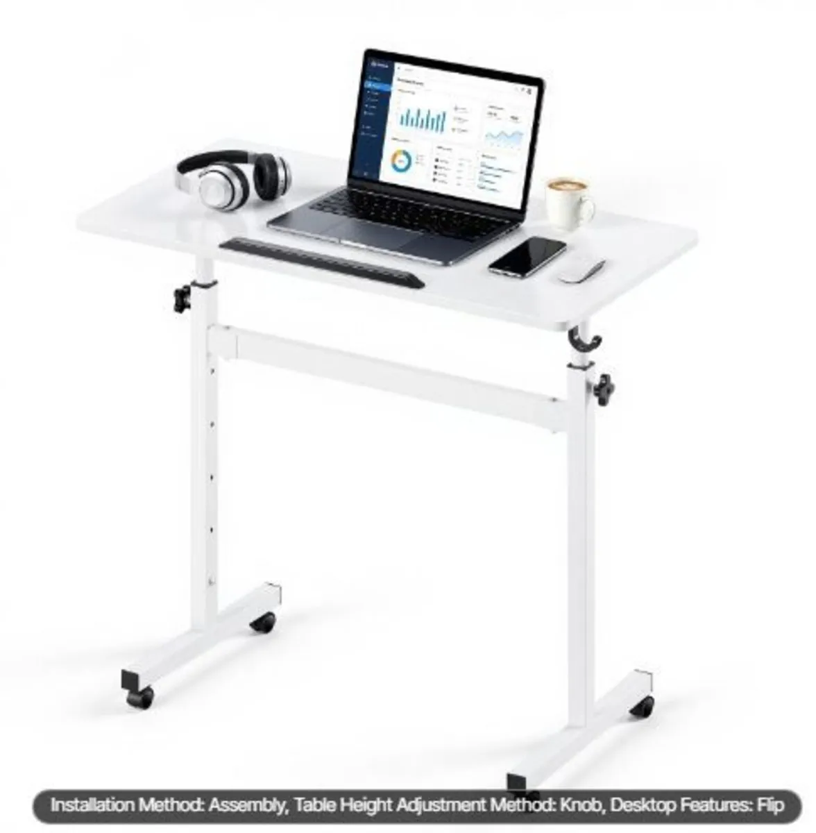 Standing Desk, Adjustable Height Mobile - Image 4