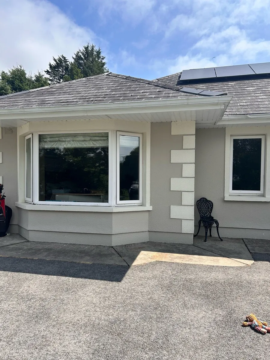 White Double Glazed window