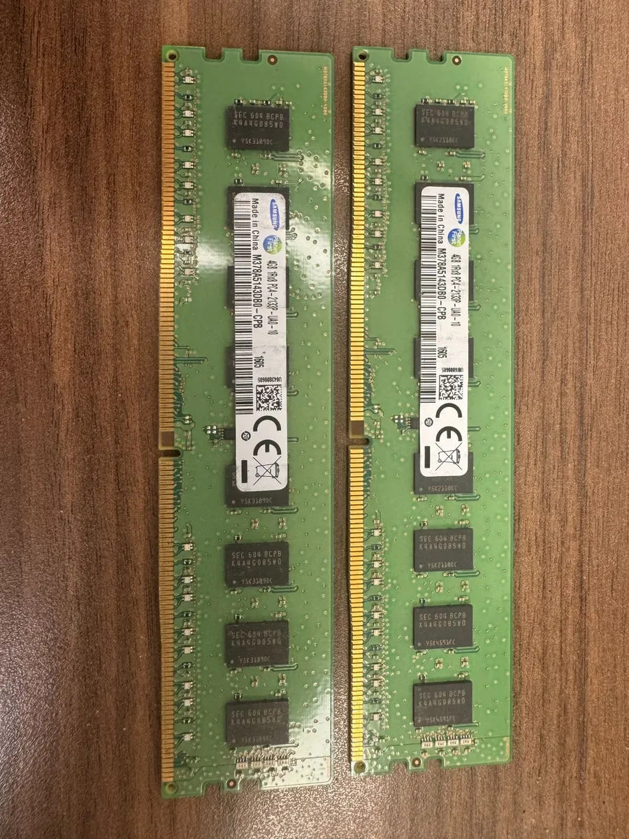 8GB (2x4GB) DDR4 2133MHz Desktop RAM – Samsung - Image 2