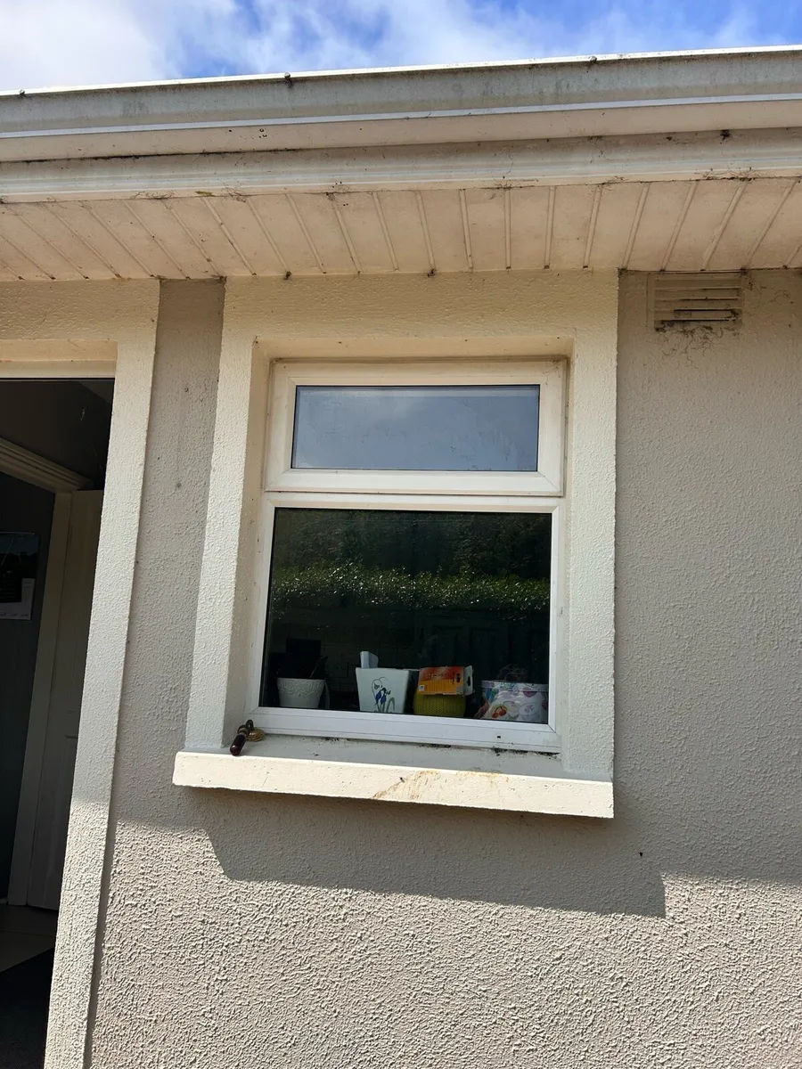 White PVC Double Glazed window - Image 1