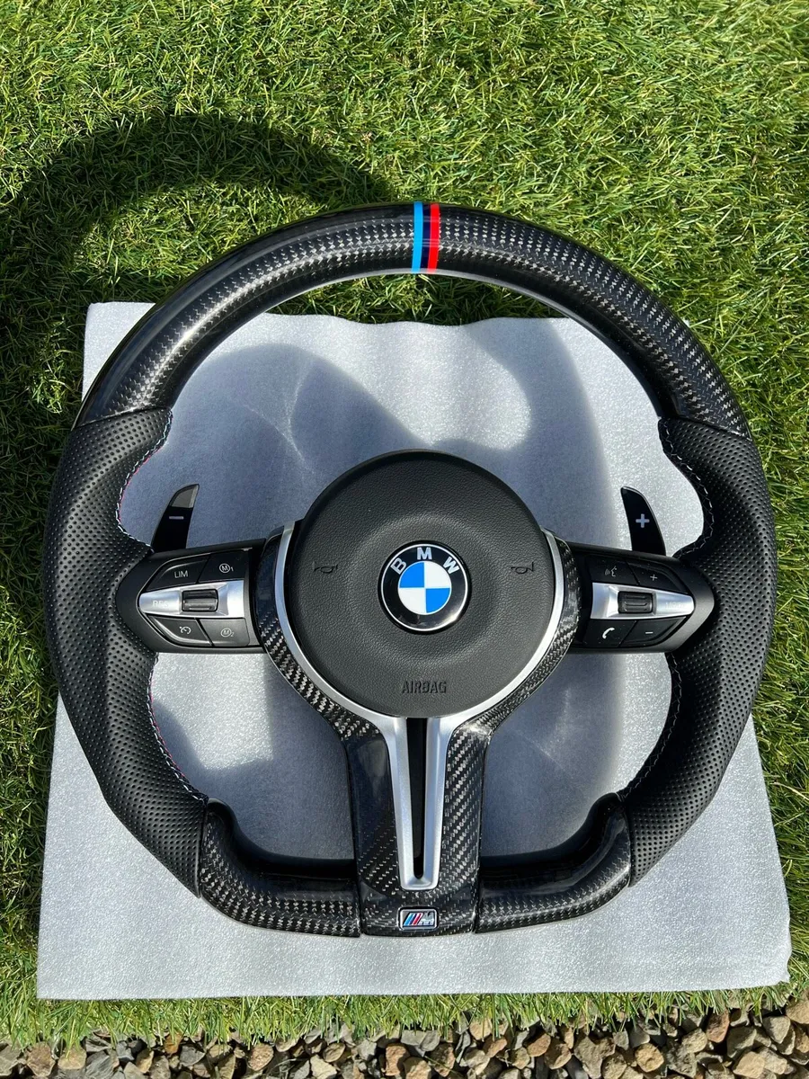 BMW Carbon Fiber Steering Wheel - Image 1