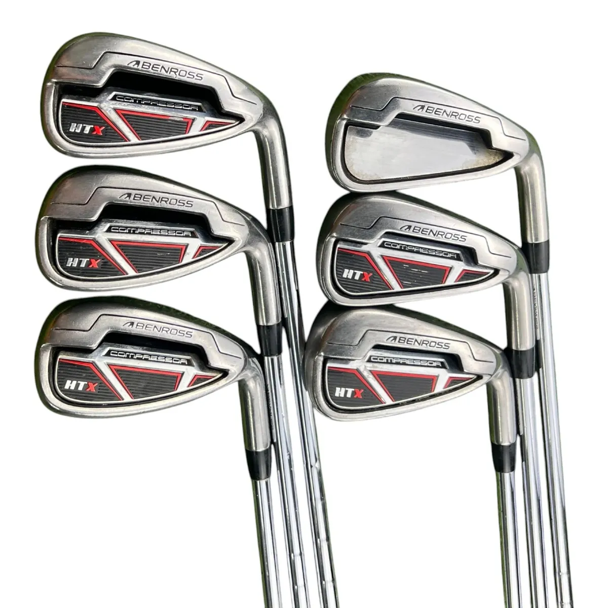 Ben Ross HTX Compressor Irons /5-Pw-Gw (No 7 Iron) - Image 2