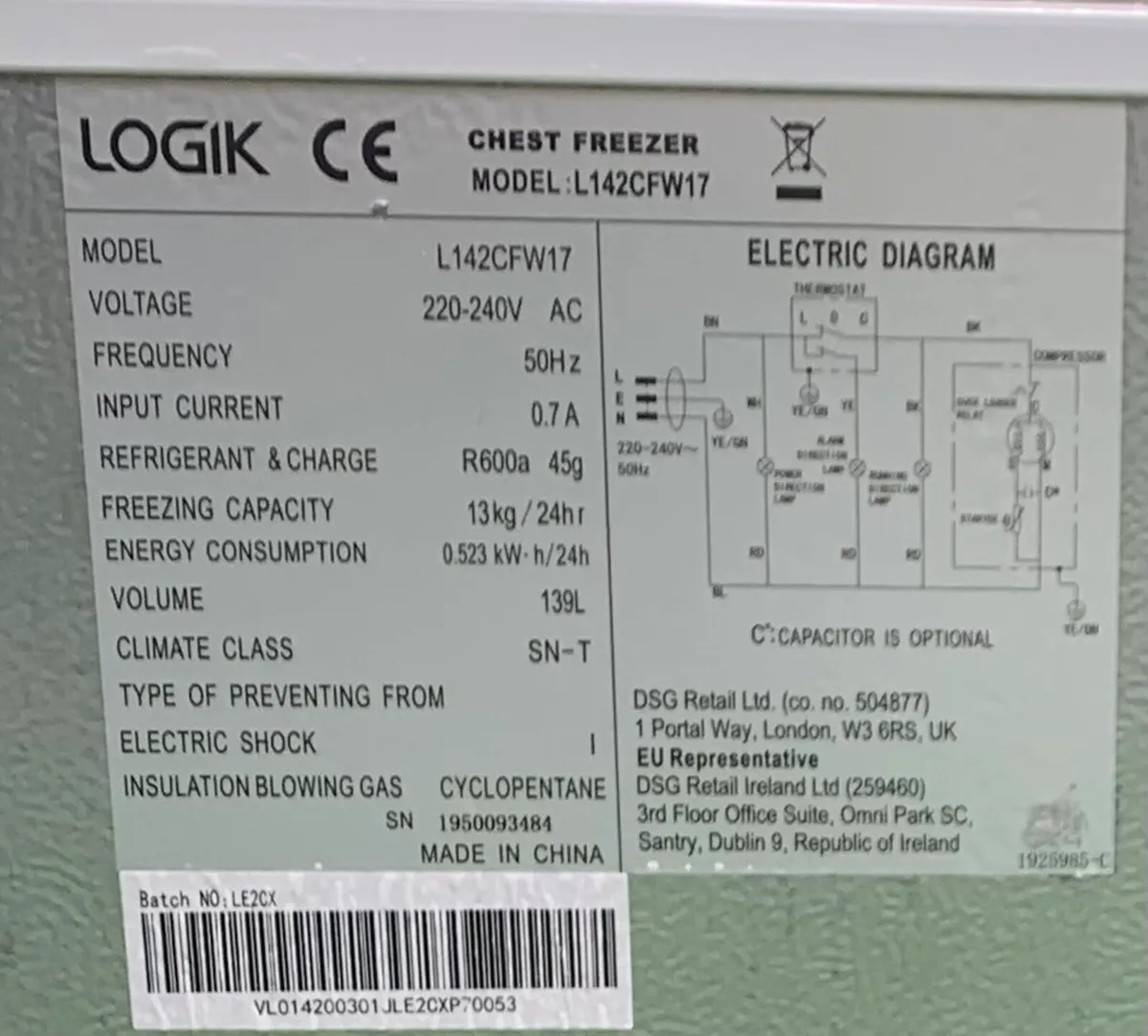 Chest Freezer - Image 2