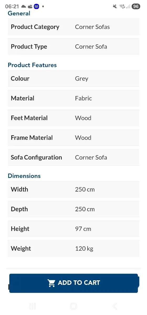 Corner sofa - Image 4