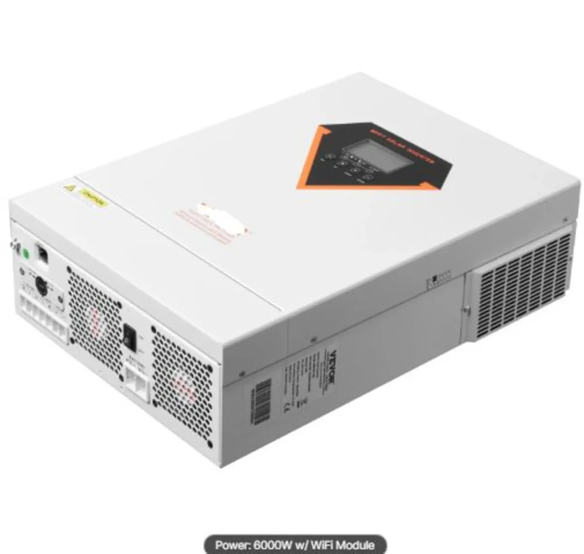 Hybrid Solar Inverter,6000W, All in One Pure Sine - Image 4