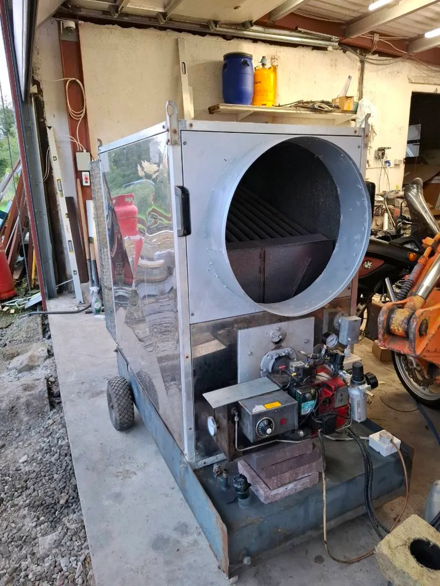 Space heater,  waste oil,  free heating garage - Image 2