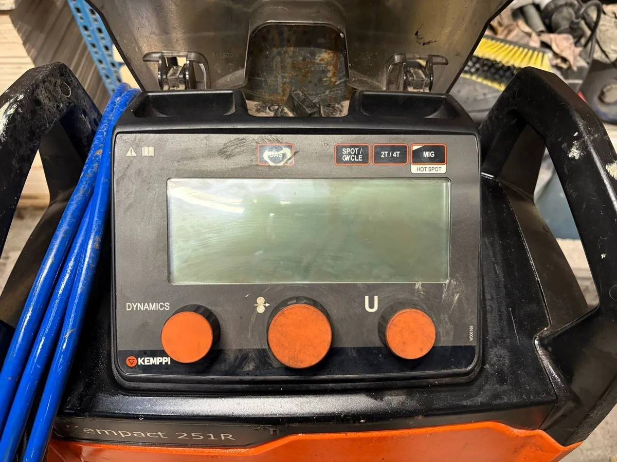 Kemppi 251 r single phase welder - Image 2