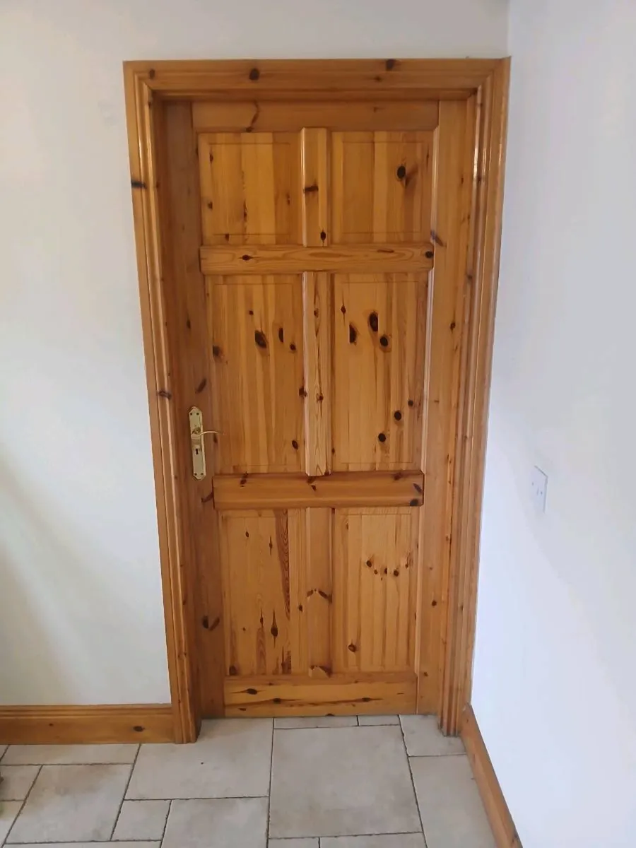 Pine doors and frames
