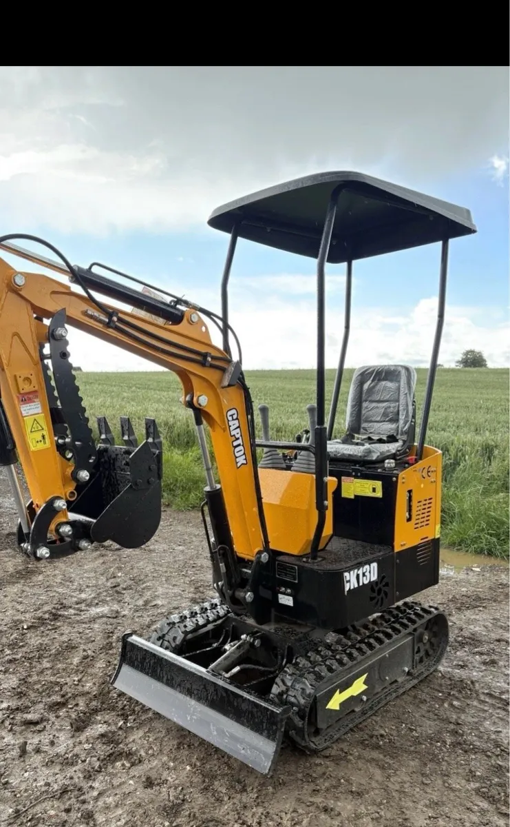 New 2026 Captok 1.3 Diesel Mini Digger - Image 1